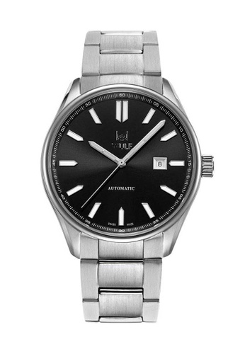 WULF 銀色 Wulf Alpha-X Silver with Black Dial Watch 48E10AC2F451E7GS_1