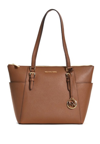 michael kors zip tote bag