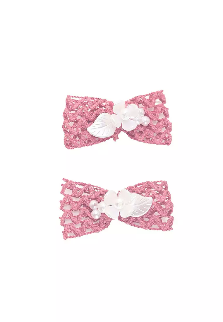 Jepit Rambut Anak Hairclip Annabelle Wine