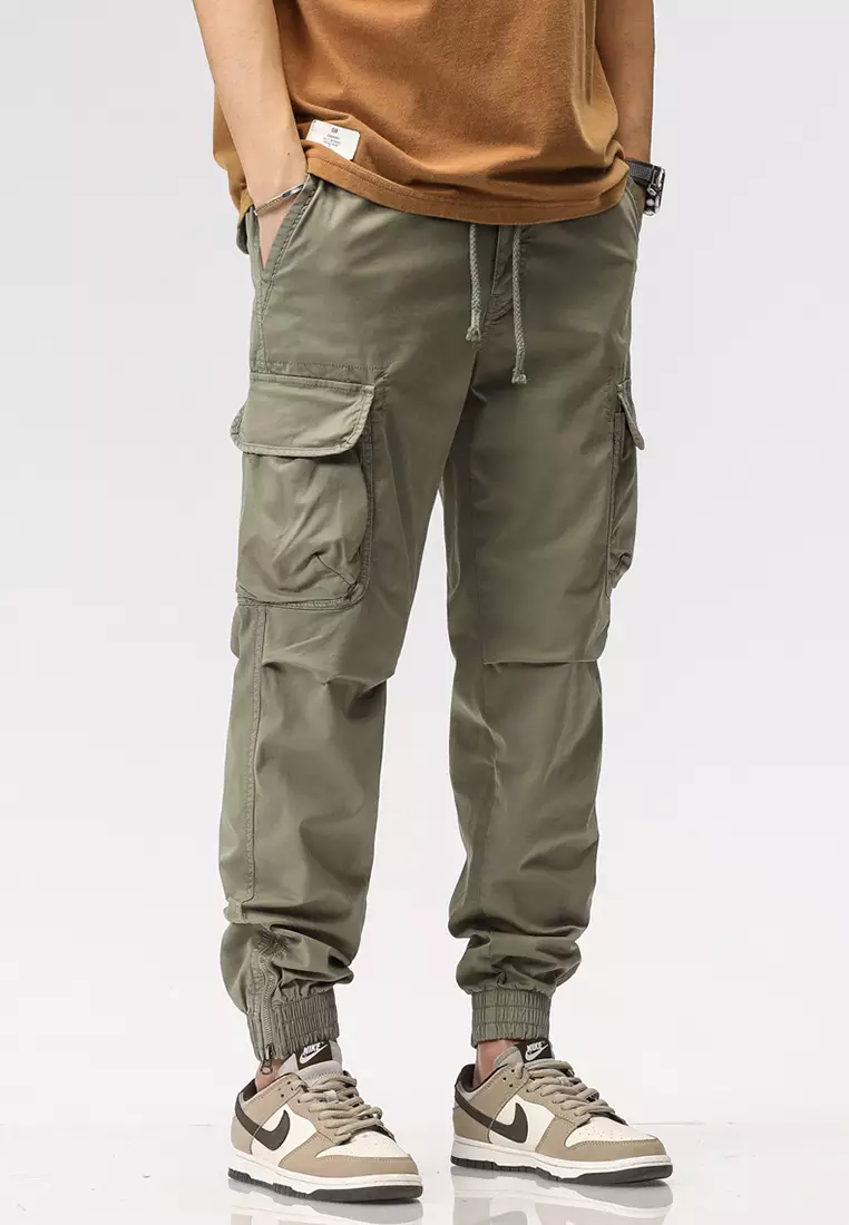 Versatile Pockets Cargo Pants GJL688