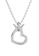Her Jewellery silver Crown Love Pendant (White Gold) - Made with premium grade crystals from Austria 3C83BAC0221E8EGS_3