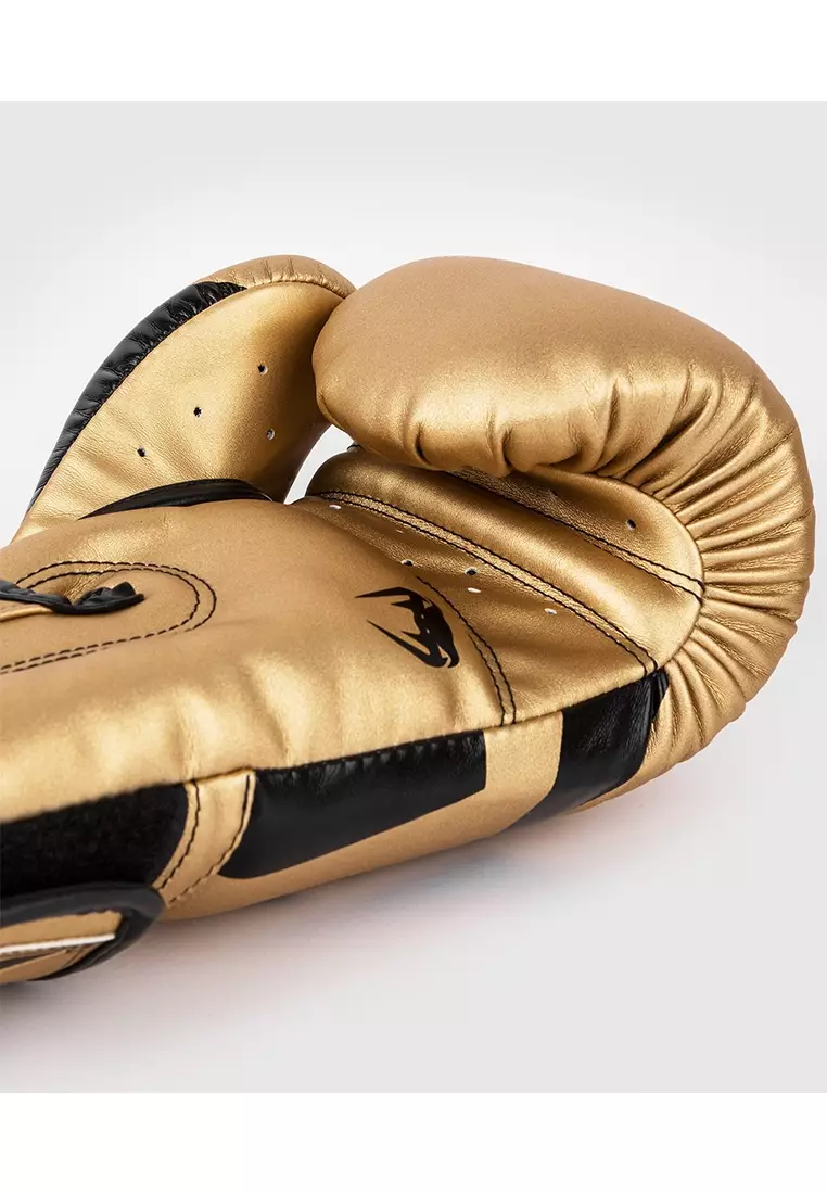 Venum Elite Boxing Gloves - Gold/Black