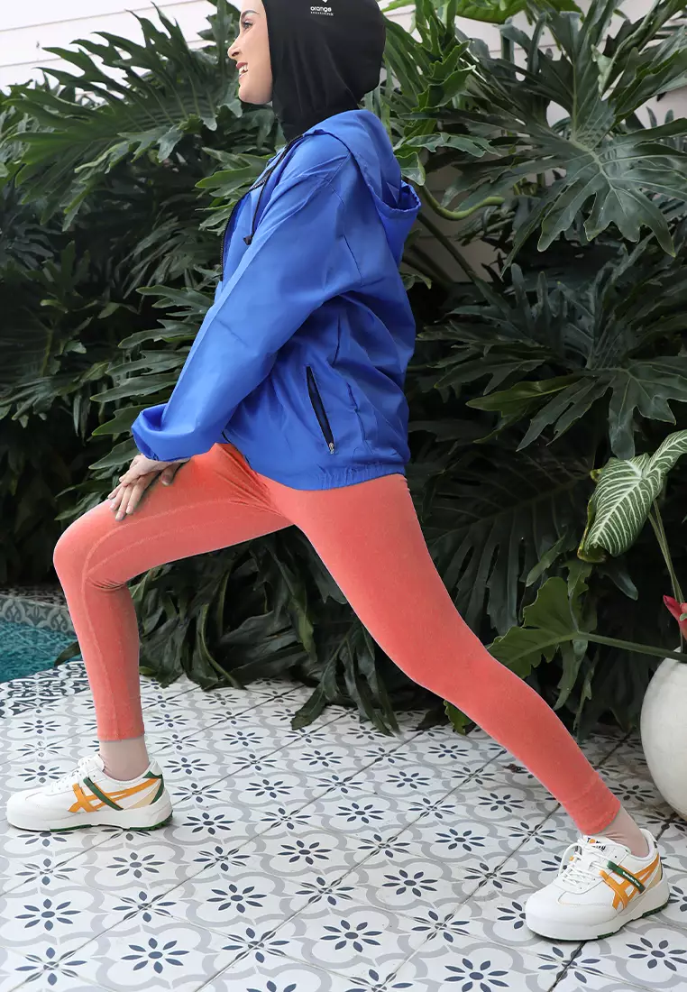 Zelena - Hasa Leggings Highwaist | Legging Olahraga Wanita | Sport Basic Layer - XL