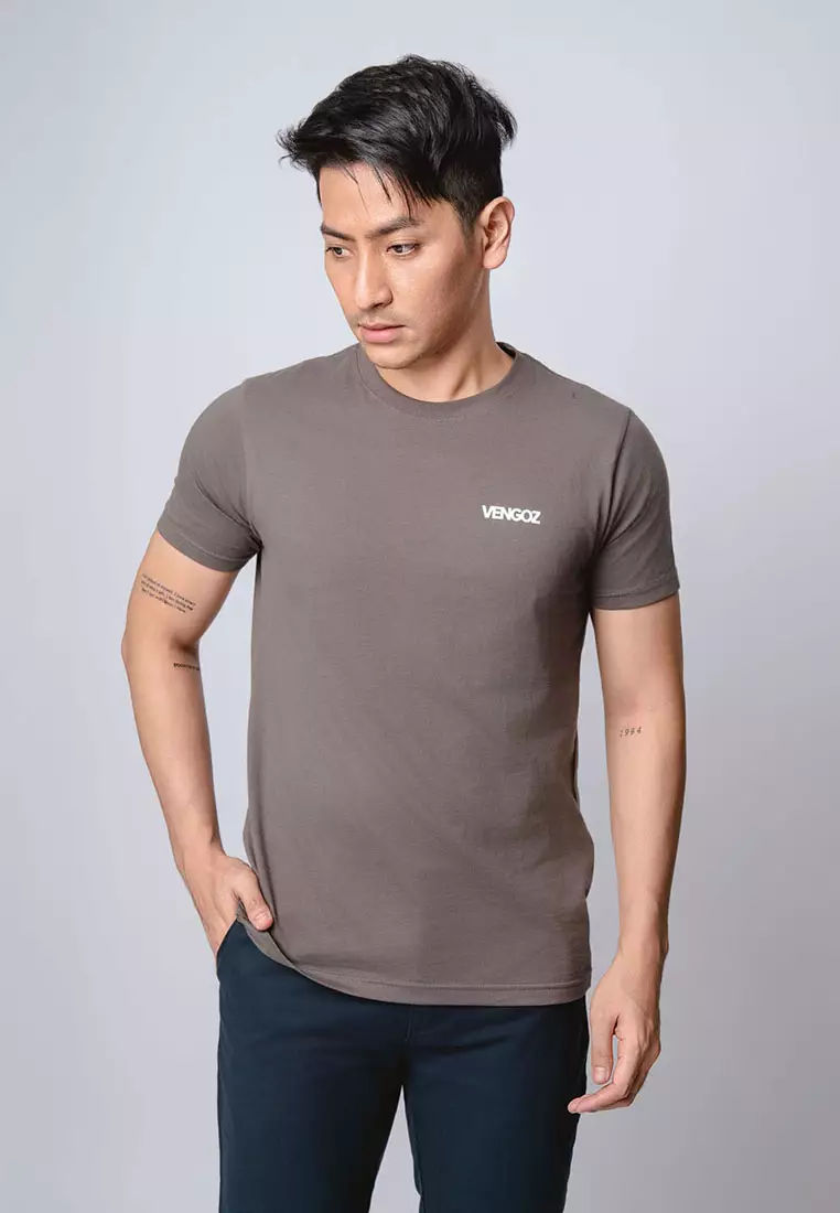T-Shirt Minimal Logo Dark Grey