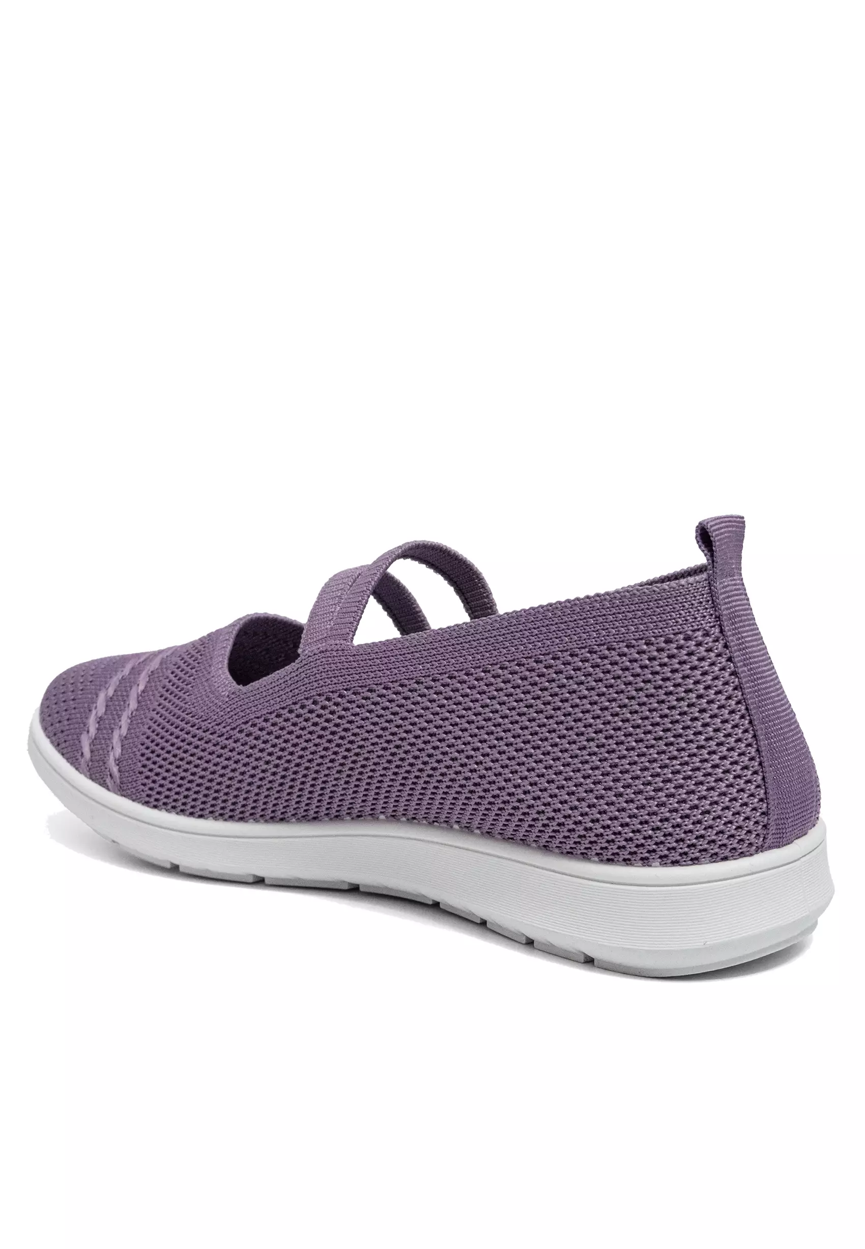 Dr. Kevin Sepatu Olahraga Sport Wanita Sneakers Rajut Slip On Marry Jane 559-009