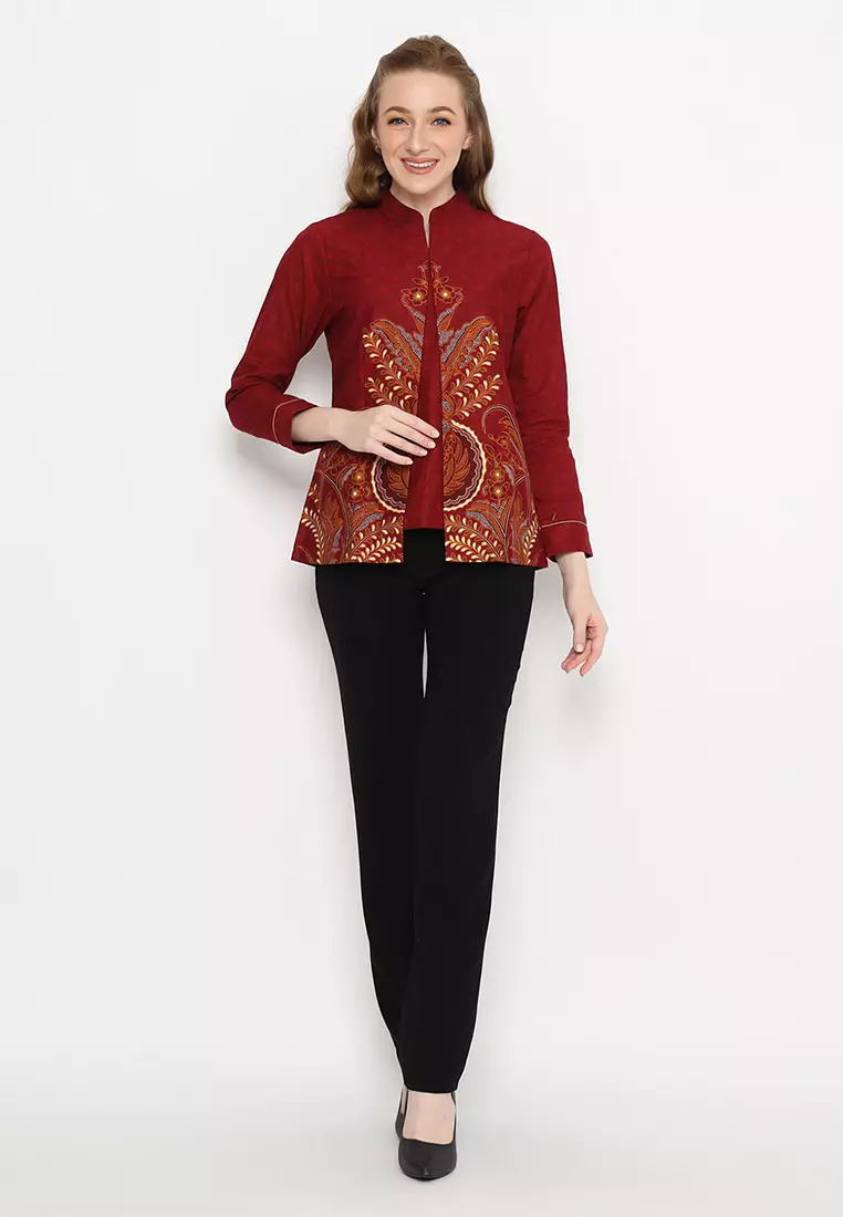 Hadinata Batik Wanita Blouse Laila Lateef