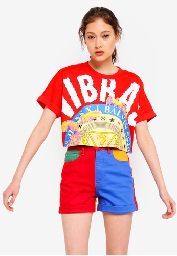 Buy Guess Guess X J Balvin Vibras Logo Cropped Tee Online On