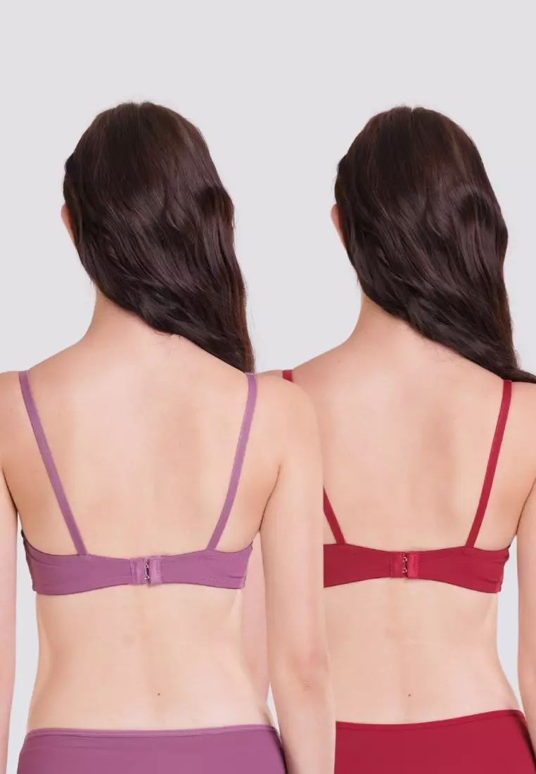 Perfect Pair 2-in-1 Nonwire Full Cup Bra Underwear for Women