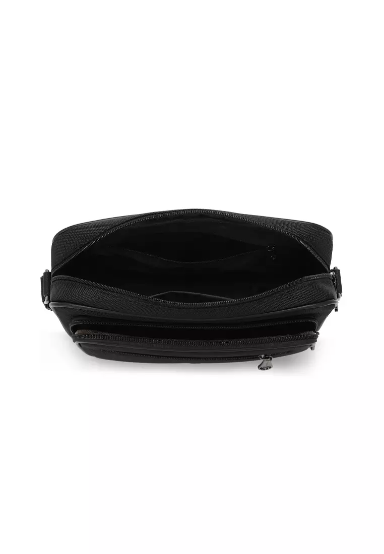 Men's Sling Bag / Crossbody Bag - Black