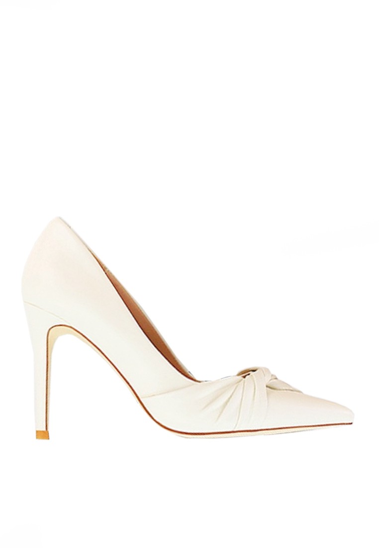 VANSA Fashion Pointed Bow High Heels VSW-H8696