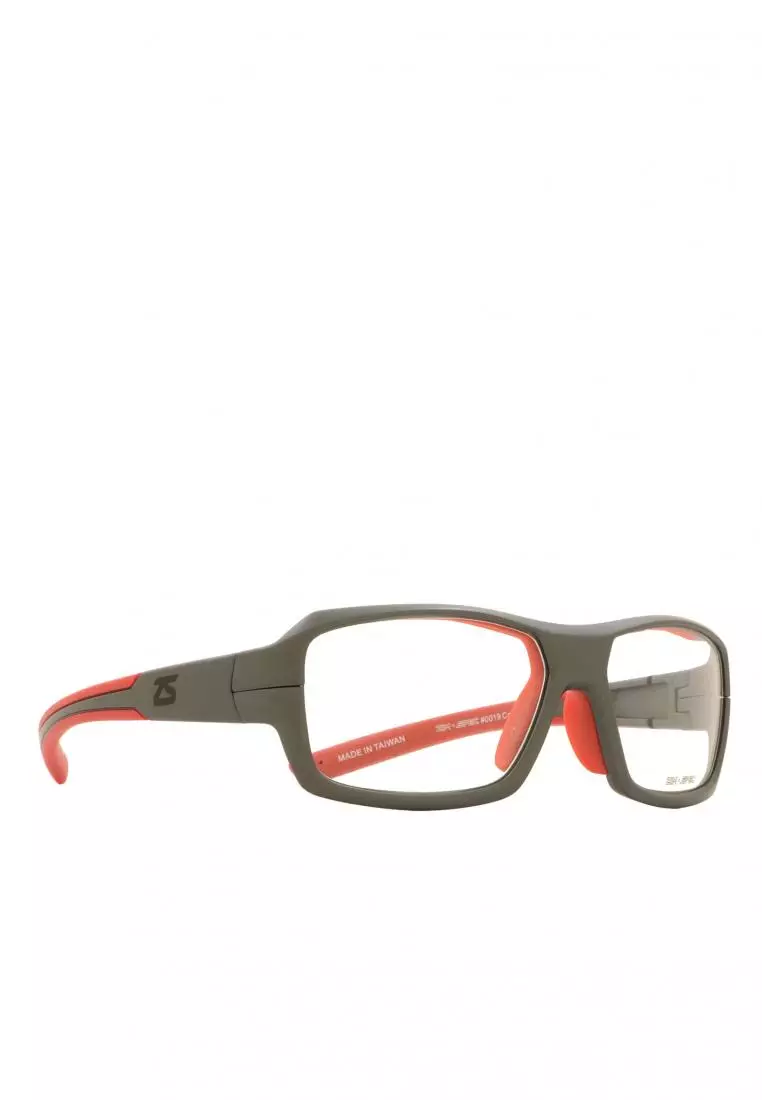 Sports Goggles Basketball Tennis Safety Protective Eyewear 0019 C4 (GRY/RED)