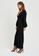 Tussah black Eliya Midi Dress DBE1EAA5CD89D5GS_2