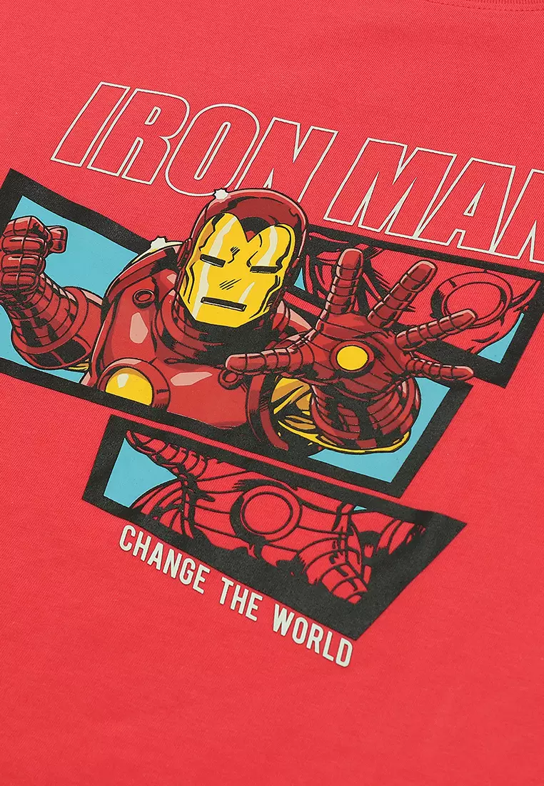 Boys Licensed Oversize Graphic T-Shirt "Iron Man: Change the World"
