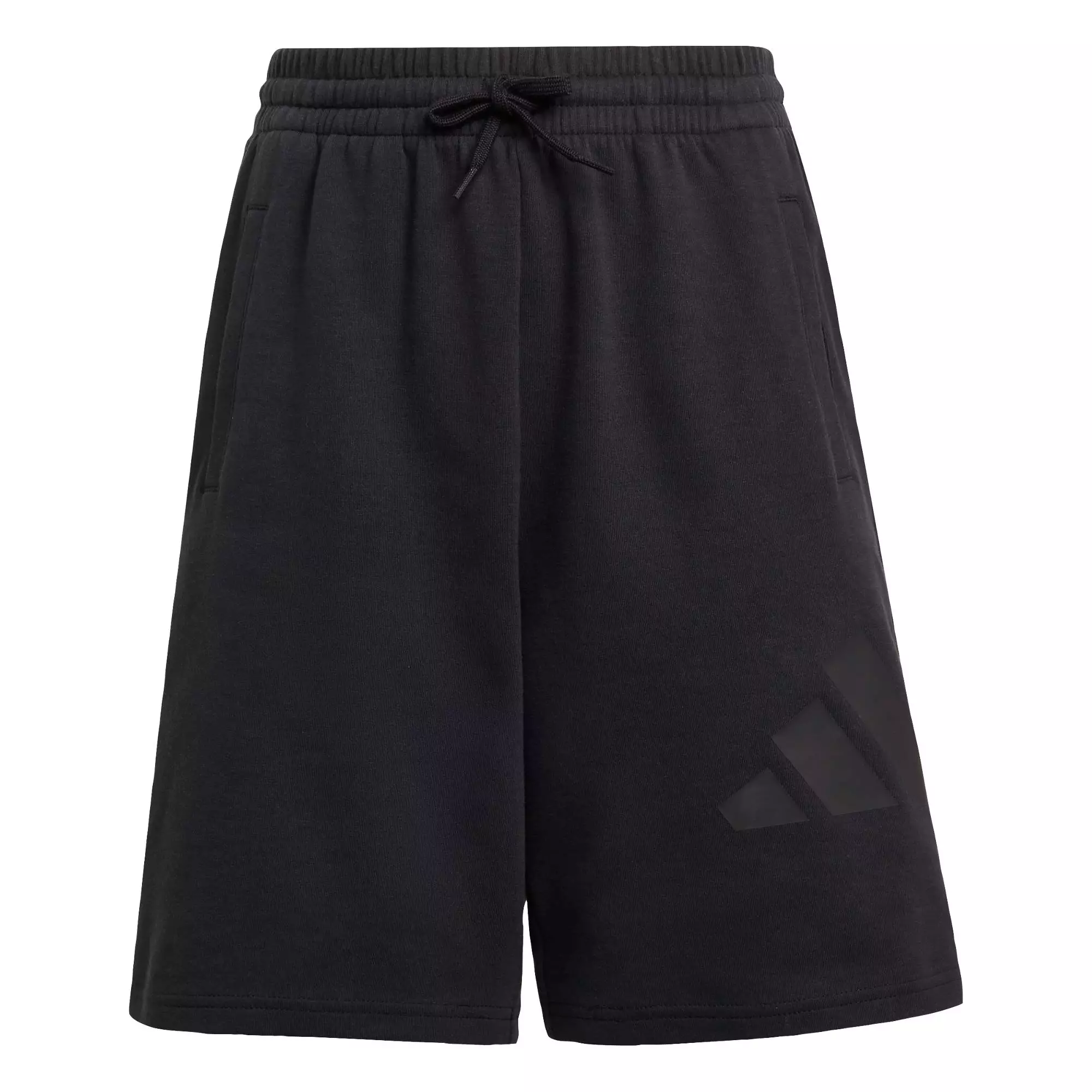 Lifestyle Future Icons Logo Above-Knee Shorts Kids Unisex Black JI6266