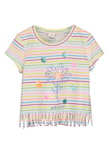 Jual Lc Waikiki Baby Girl Printed Cotton T Shirt Original Zalora Indonesia