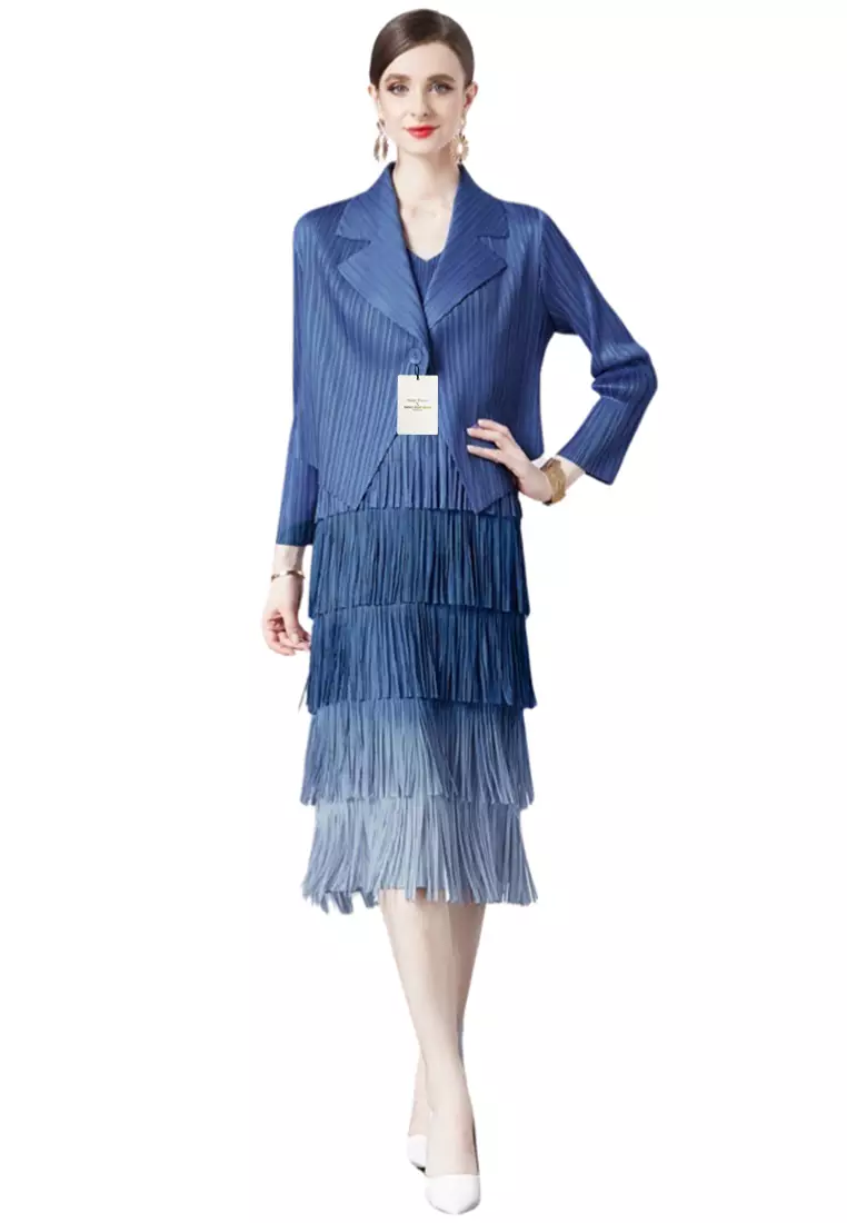 Elegant two on sale piece dresses