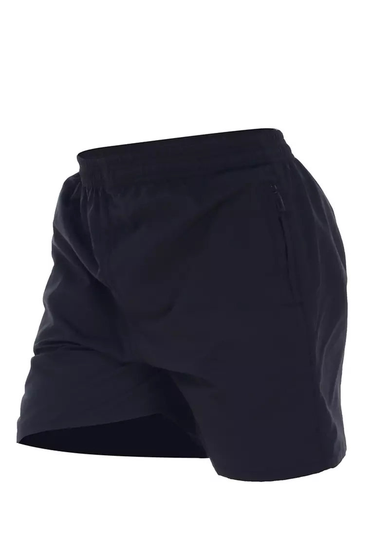 Rishham Celana Pantai Santai Pria Anti-UV Size L Sport Design Material Polyester ORIGINAL - Black