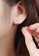 ZITIQUE gold Women's Diamond Embedded Hollowed Cat Head & Cat Paw Earrings - Gold E0543AC0E360E9GS_3