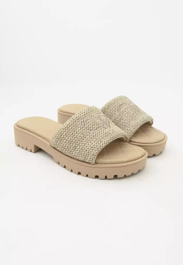 Slide On Heel Sandals