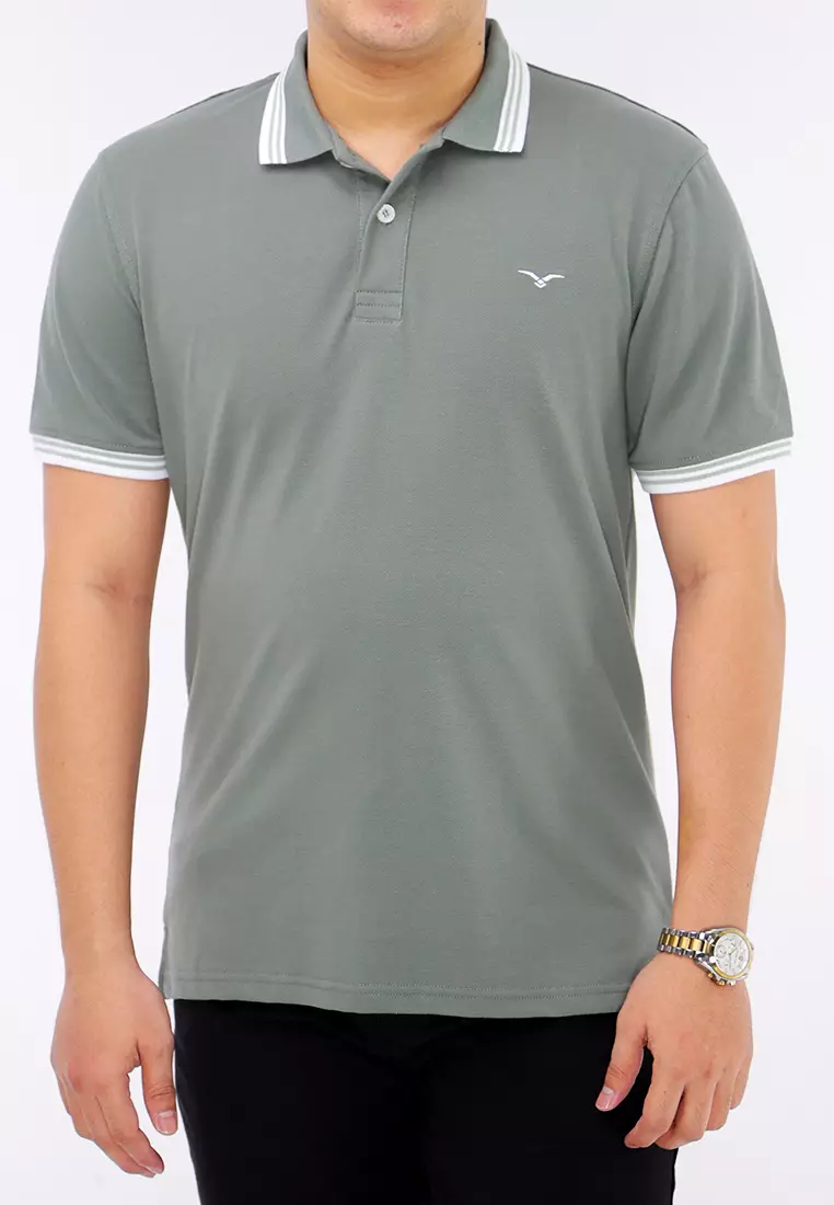 Cvc Collared Shirt Pique
