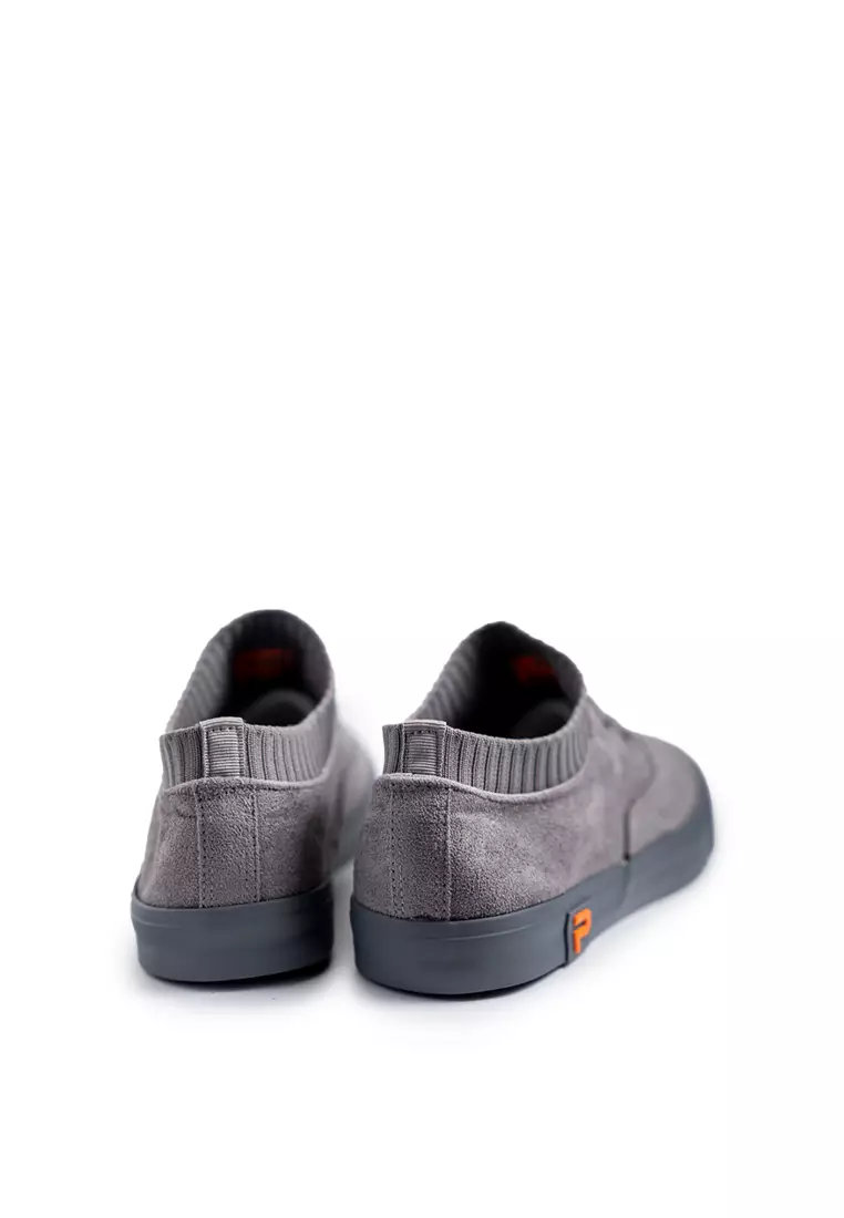 Paulmay Sepatu Slip on Pria Nagoya - Grey