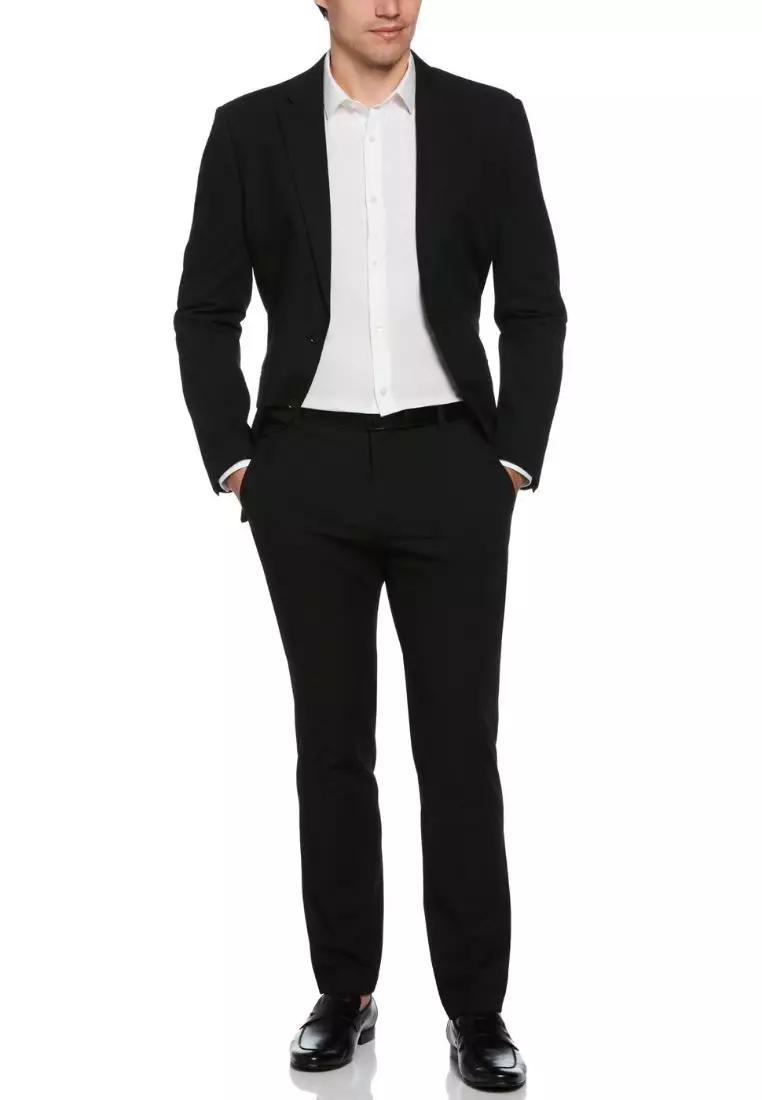 Dobby Louis Slim Fit Suit Jacket