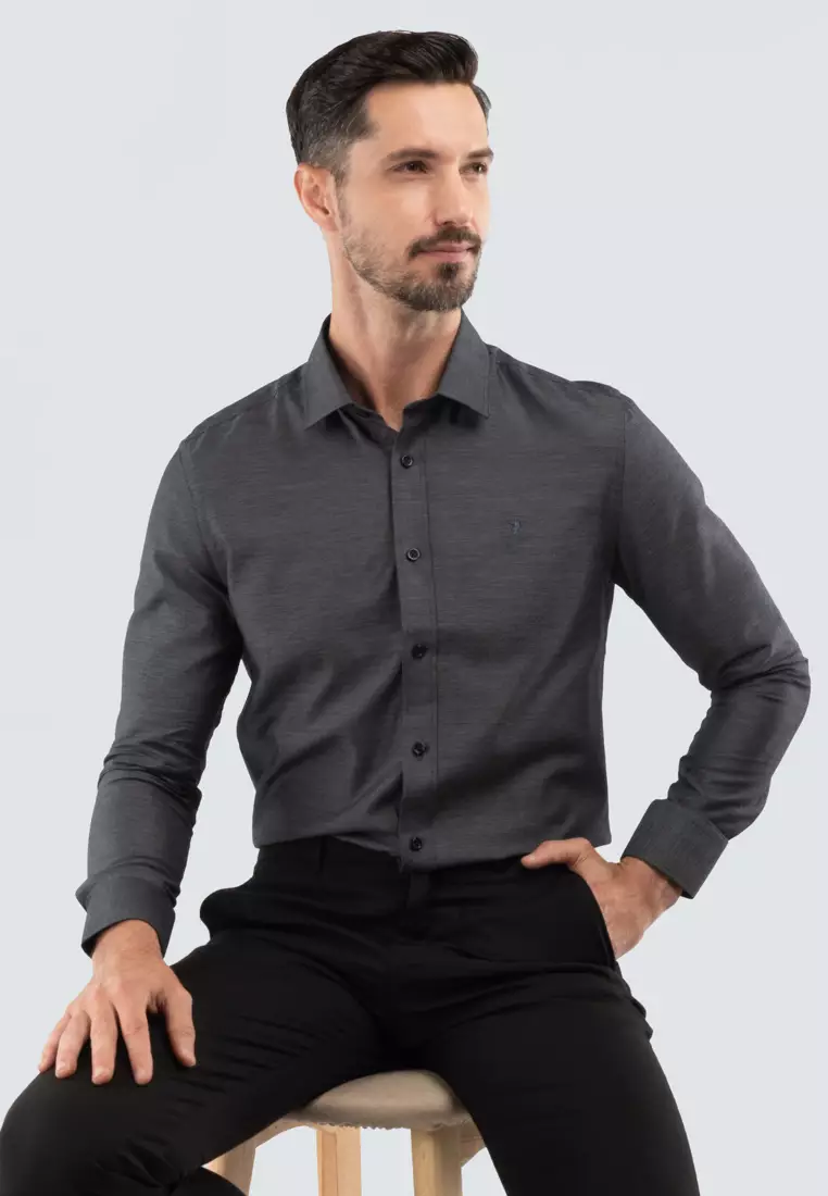 Polo Haus - Men’s 100% Cotton Signature Fit Long Sleeve