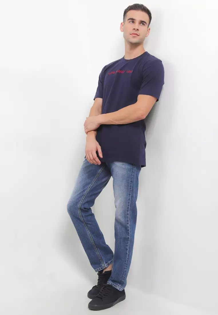 Slim Fit Denim Pants Cfl095D