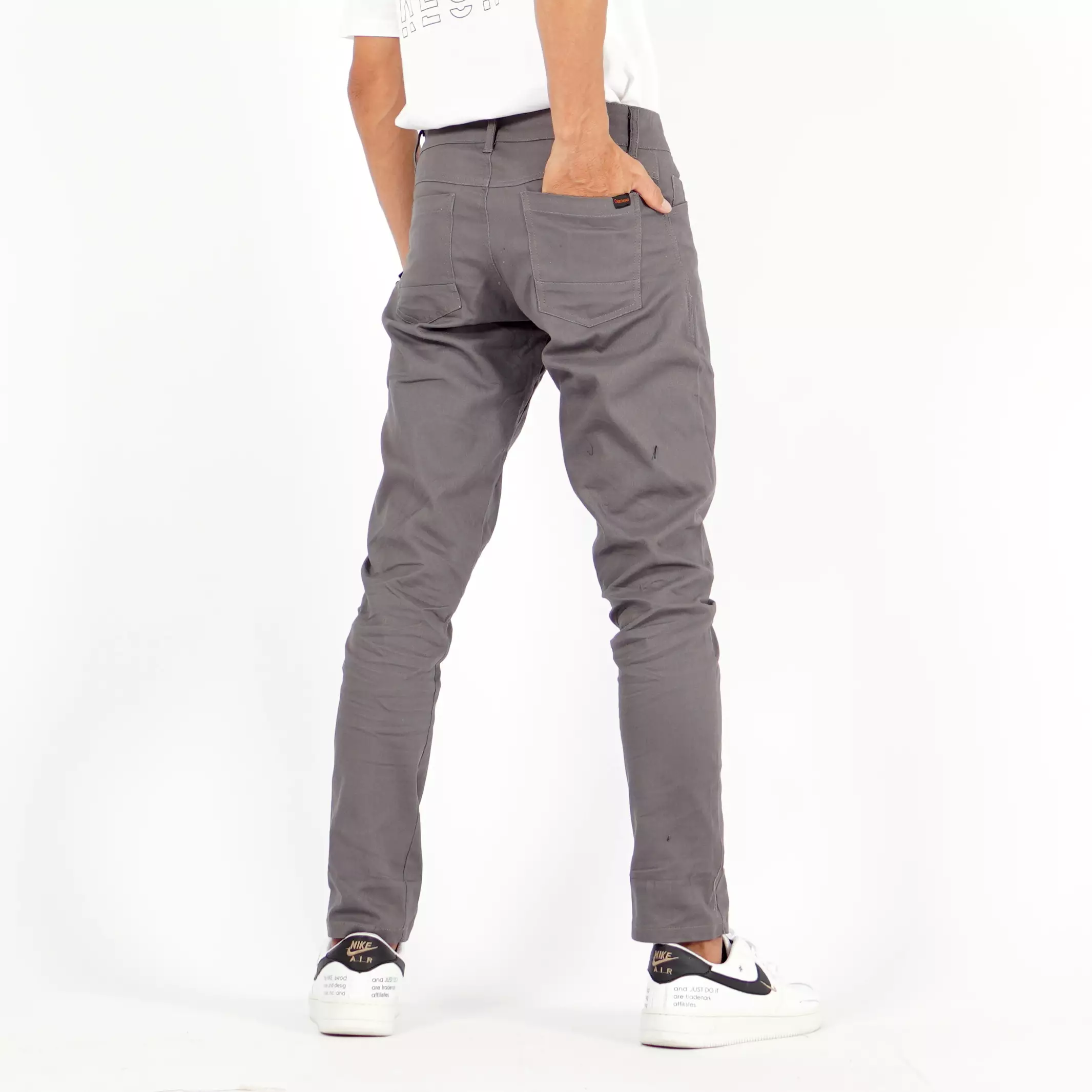  Jay Celana Chino Slimti Pria Celana Chino Pria Celana Pria - ABU MUDA