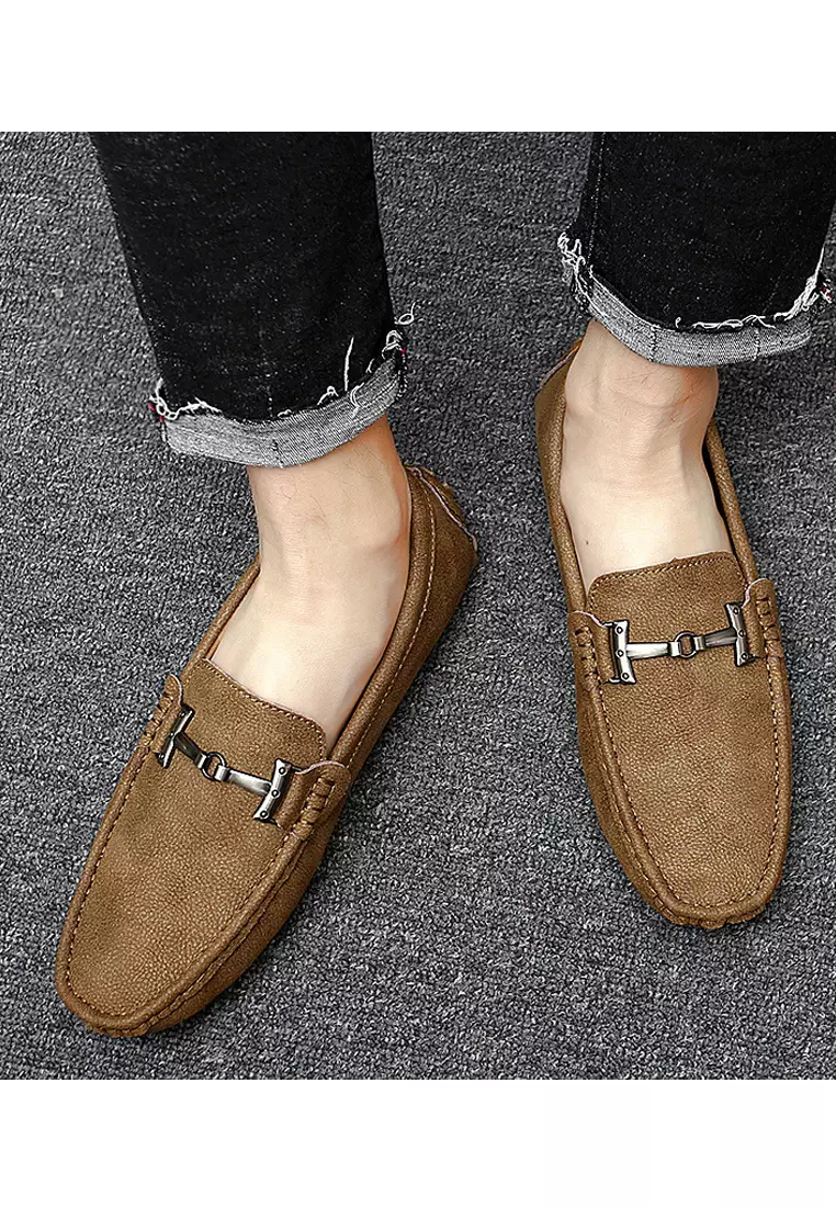 Leather Horsebit Loafers & Boat Shoes YY3022