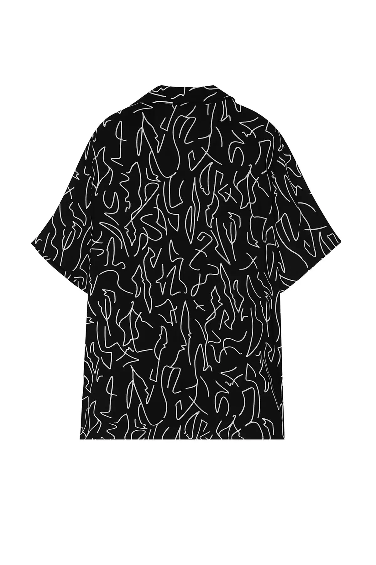 Plus Size Printed Summer Casual Shirt
