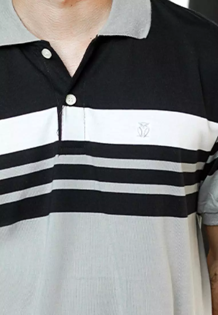 MATSUDA Kaos Polo Pria Katun Baju Cowok Kerah Kyotango