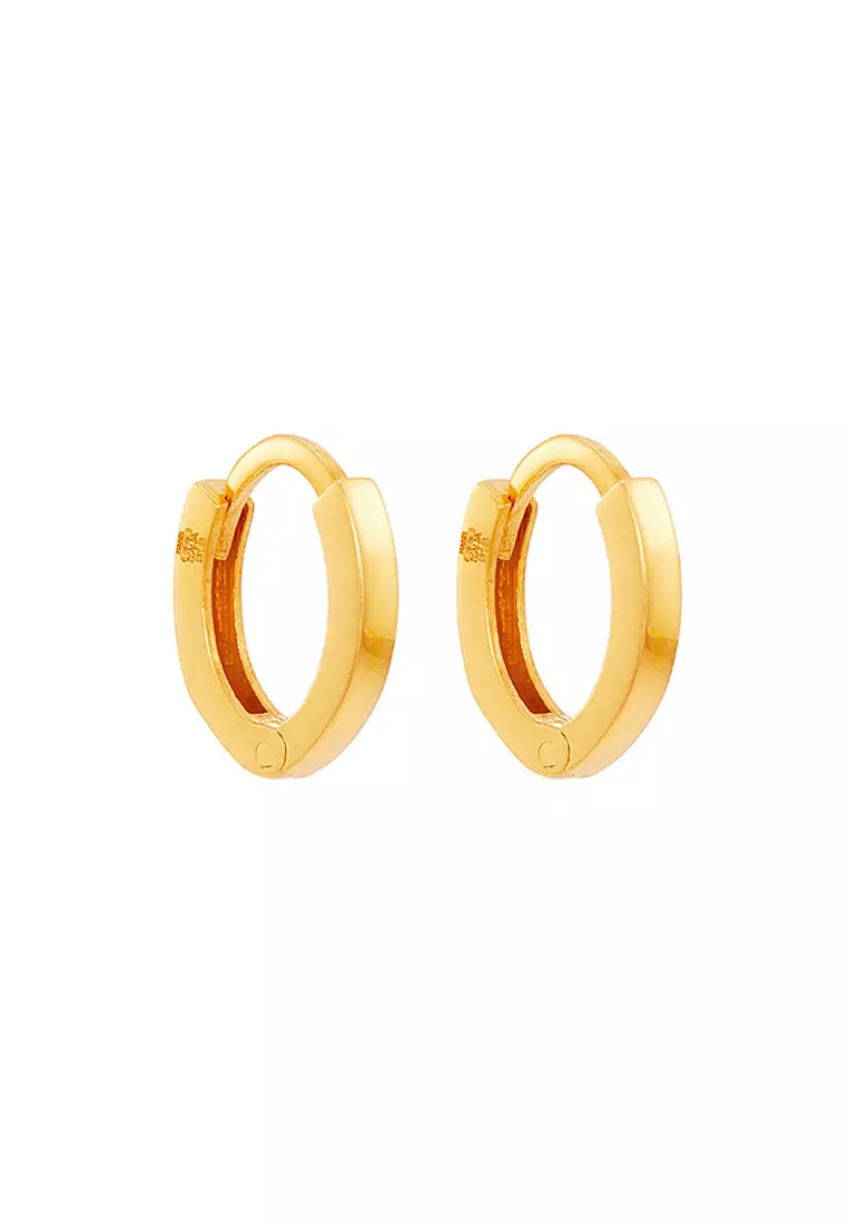 HABIB Oro Italia 916 Yellow Gold Earrings GE76031024 (22K Gold)