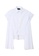 Twenty Eight Shoes white VANSA Loose Irregular Short-sleeved Shirt  VCW-Bs5097 05488AA9C609D8GS_1