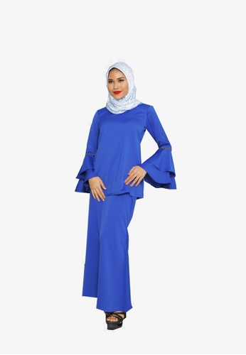 Umaiyra Kurung Modern from KAMDAR in Blue
