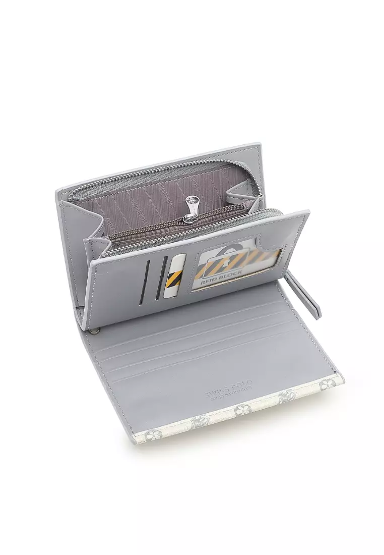 Women's RFID Short Purse / Wallet - Blue