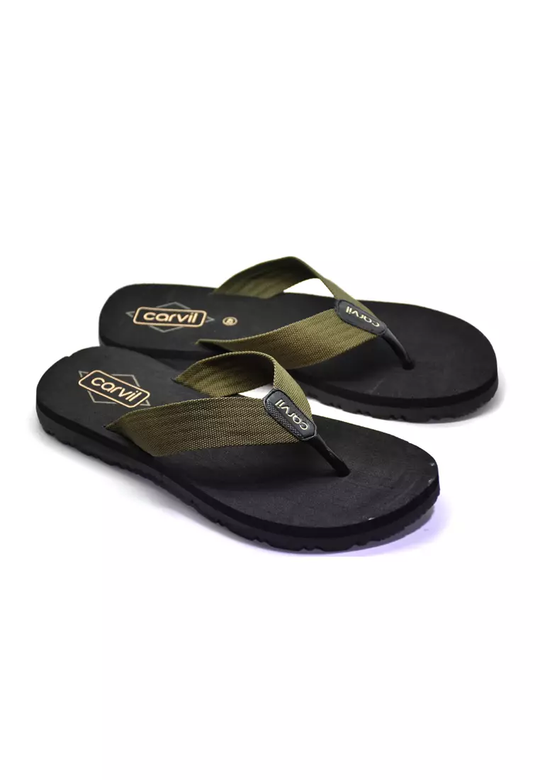 Carvil Sandal Pria Lumos-M Olive