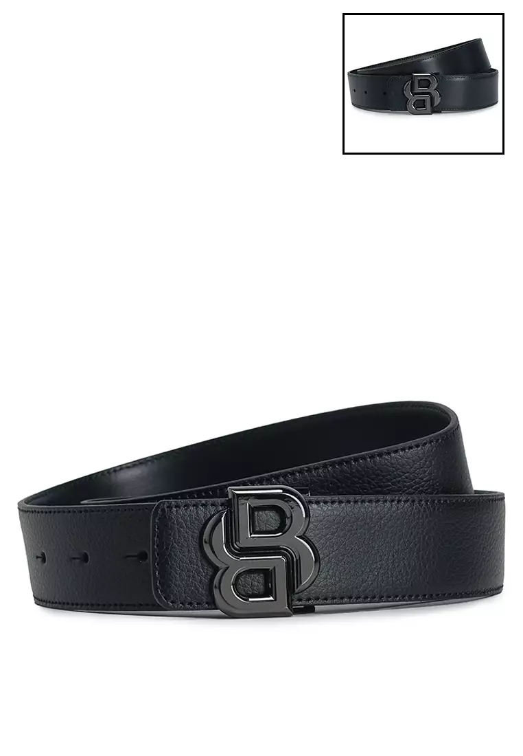 Reversible Logo Buckle Belt - BOSS Business