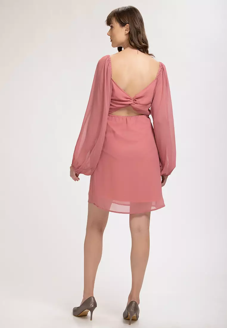 Rose A Line Pink Dress