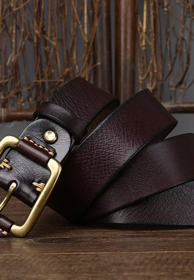 Vintage Handmade Full Grain Leather Belt CP225