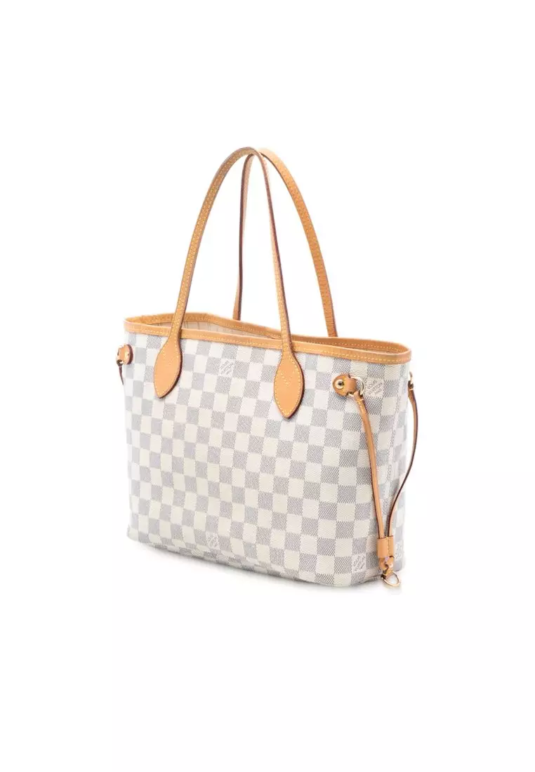 Pre-Loved Louis Vuitton Damier Azur Neverfull Pm