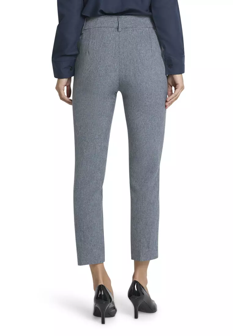Garwyn Celana Kerja Long Pants Bawahan Wanita Formal Premium Quality - Abu Muda
