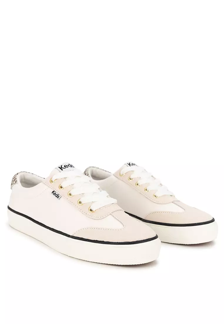 Sepatu Keds Sports Shoes Sepatu Wanita Womens Keds White Leather