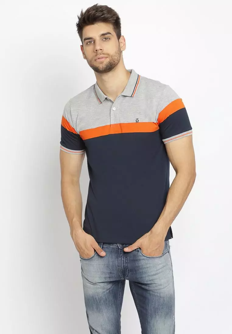 MATSUDA Kaos Polo Shirt Pria Kerah Hekinen