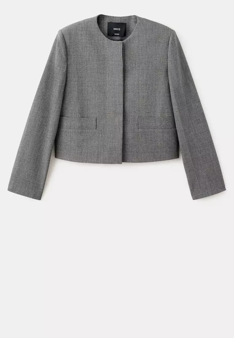 Crop Suit Blazer
