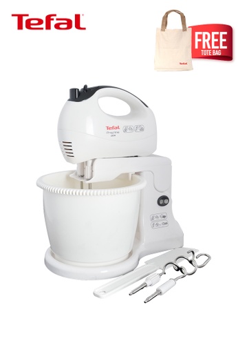 Voorvoegsel procent dorp Tefal Tefal Prep'line Stand Mixer HT412138 with 2.5L Auto Rotating Stand  Bowl 5 Speed and Turbo Function | ZALORA Philippines