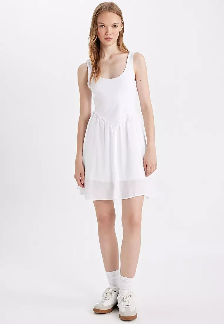 Gathered Waist Dress