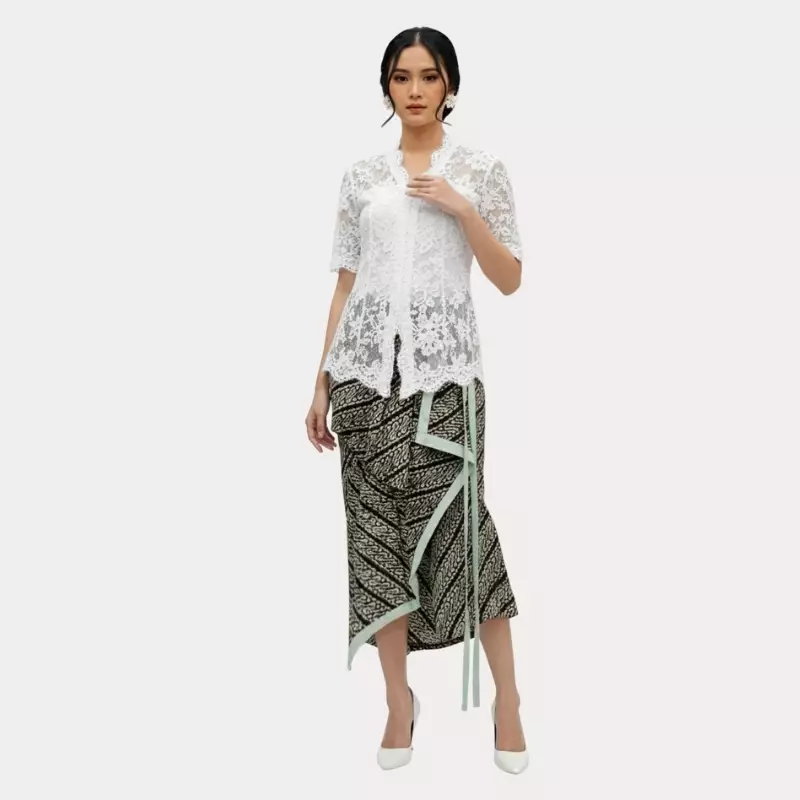 Rok Lilit Batik Wanita - Bawahan Batik - Bhatara Batik Nusantara Skirt - Rok Batik Etnik Modern