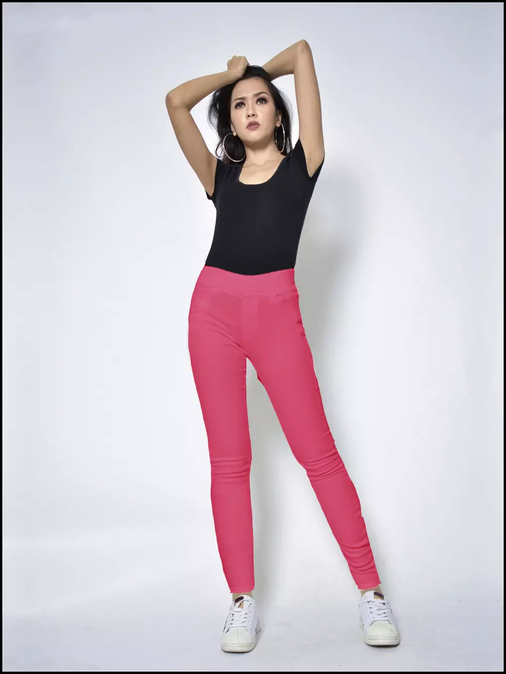 OKECHUKU Clara  Celana Panjang Legging Wanita Training Olahraga Slimfit