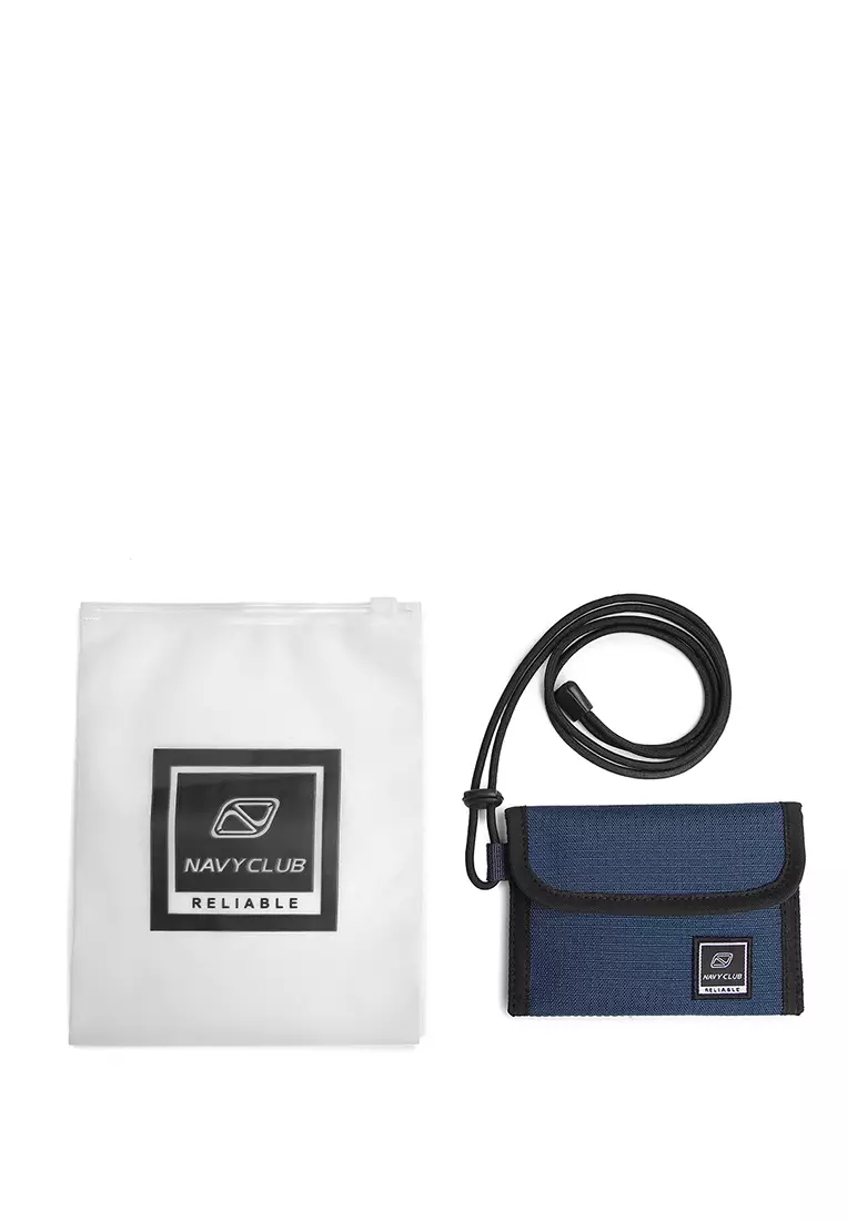 Navy Club Hanging Wallet Monxa 1.2
